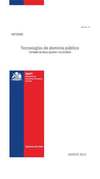 Informe Tecnolog�as de dominio p�blico N�14