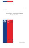 Informe Tecnolog�as de dominio p�blico N�18