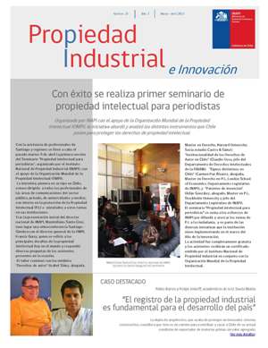 Newsletter Propiedad Industrial e Innovación N°16 Newsletter Propiedad Industrial e Innovación N°16
