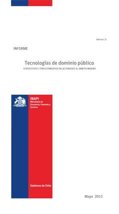 Informe Tecnologías de dominio público N°21 Informe Tecnologías de dominio público N°21